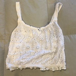 Amuse Society white islet top